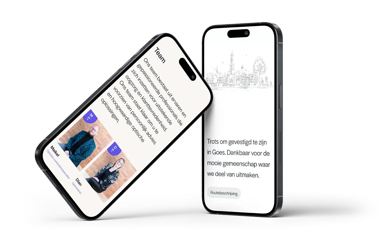 Mockup Iphone website