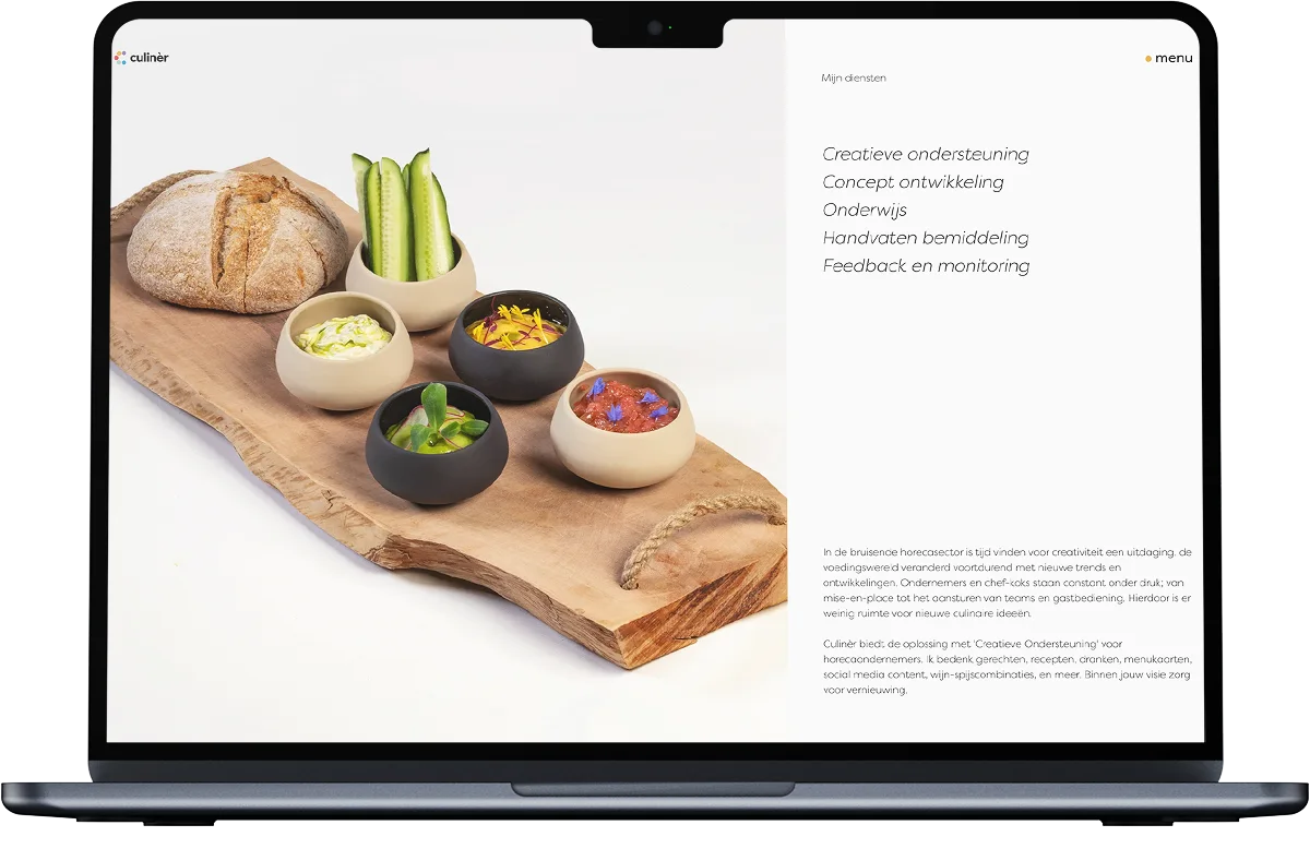 Webdevelopment Culinèr